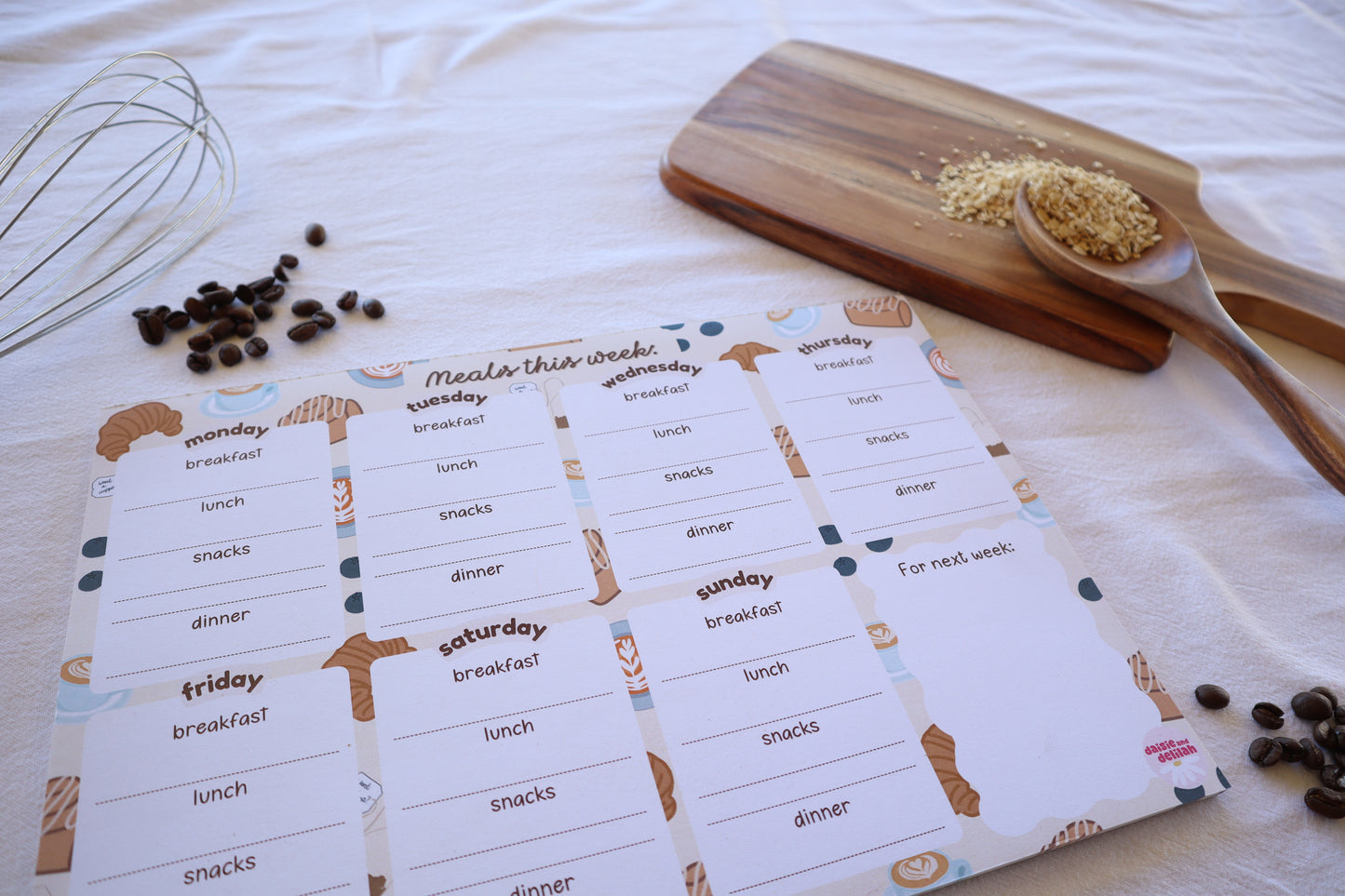 meal planner - bakery