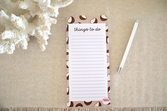 to-do list - coconuts