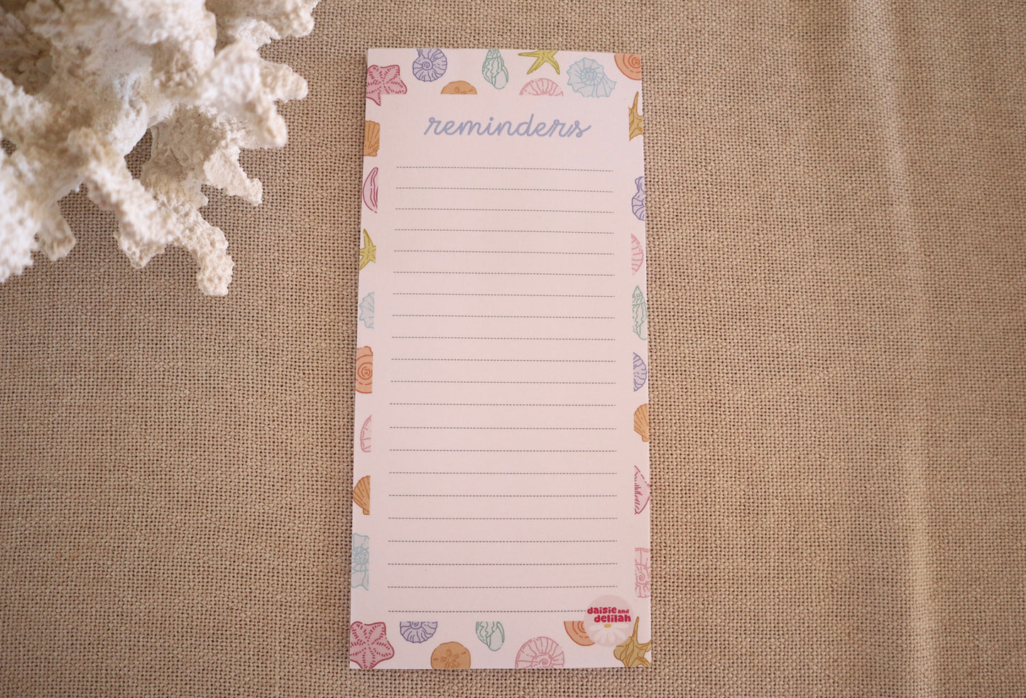 to-do list - white shells