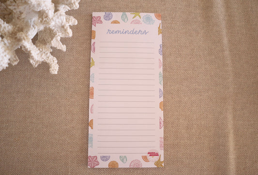 to-do list - white shells