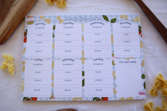 meal planner - pasta!