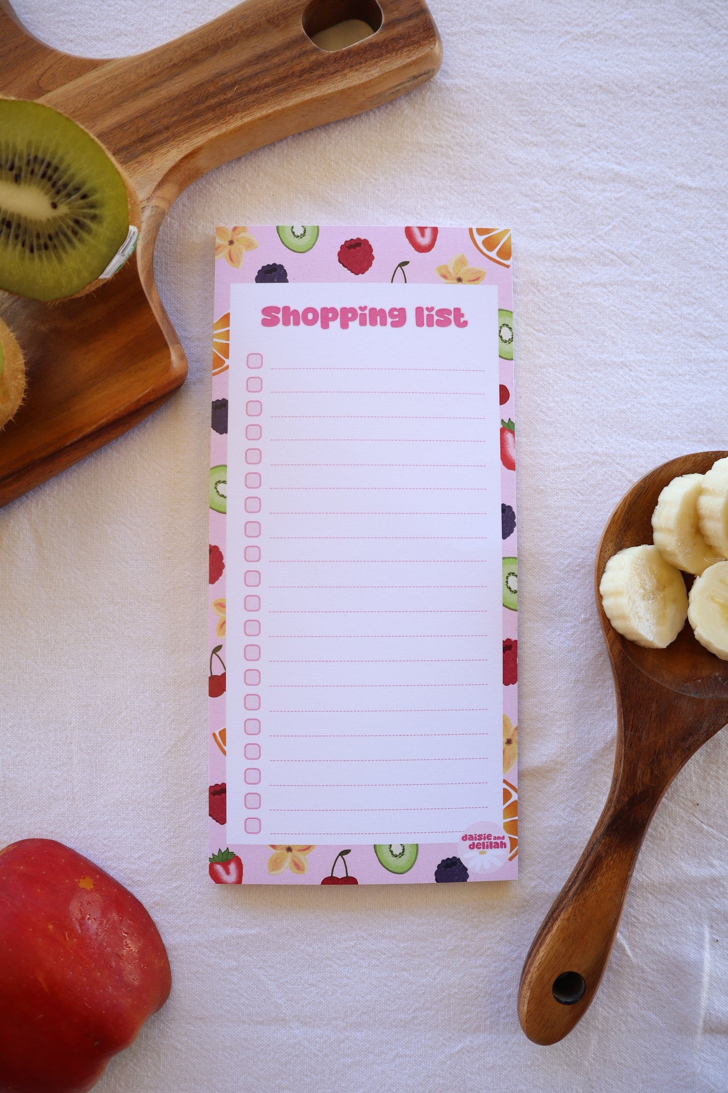 shopping list - fruity