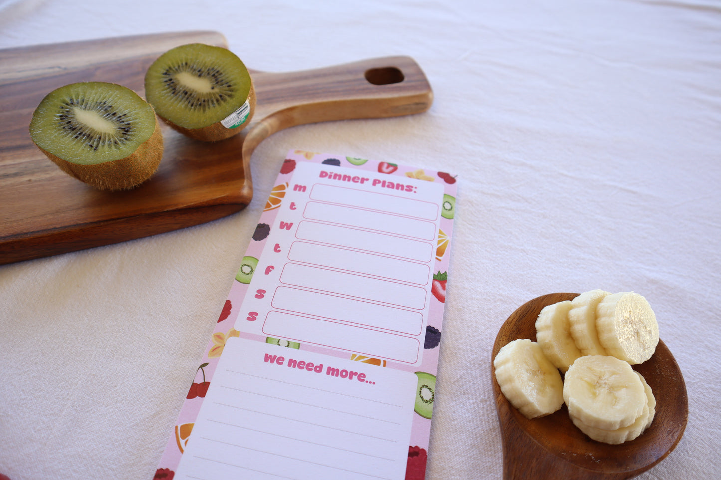 simplified meal planner - fruity